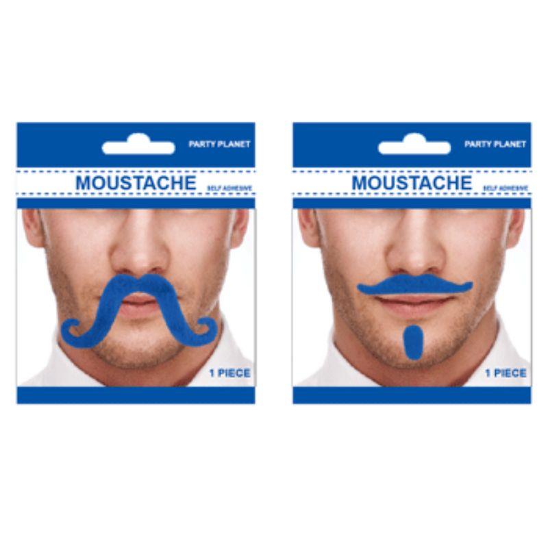 Blue Moustache