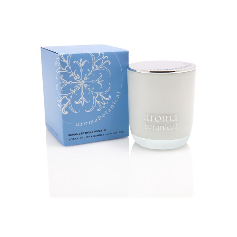 Aromabotanical Japanese Honeysuckle Botanical Wax Candle - 165g