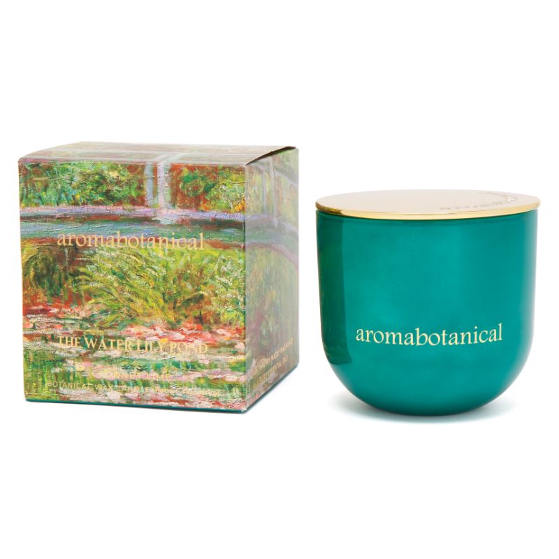 Aromabotanical The Water Lily Pond Botanical Wax Candle - 310g
