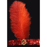 Load image into Gallery viewer, Red Flapper Headband
