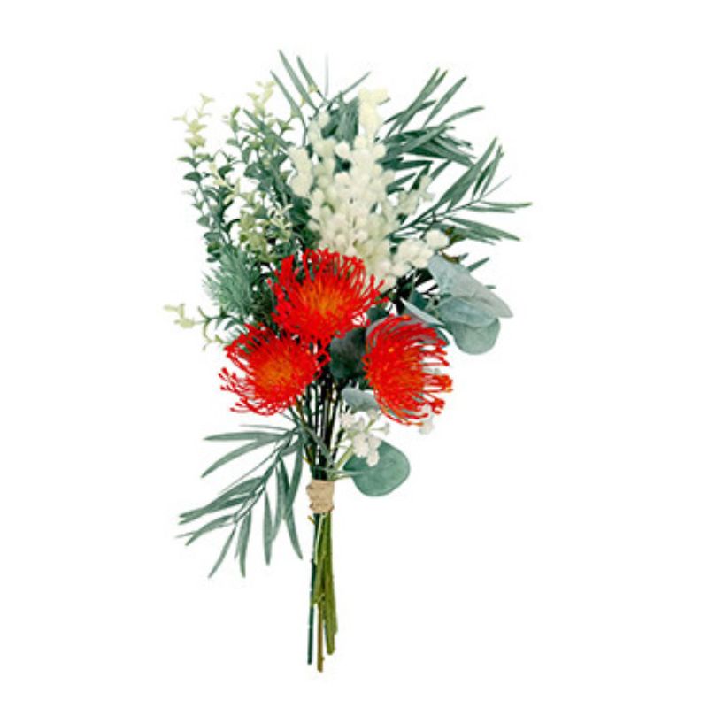 Pincushion Eucalyptus Deluxe Floral Bouquet - 52cm
