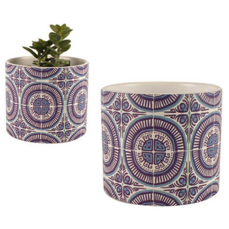 Driss Ceramic Plant Pot - 12cm x 12cm x 11cm