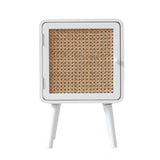 Load image into Gallery viewer, White Zion Side Table - 33cm x 50cm x 30cm
