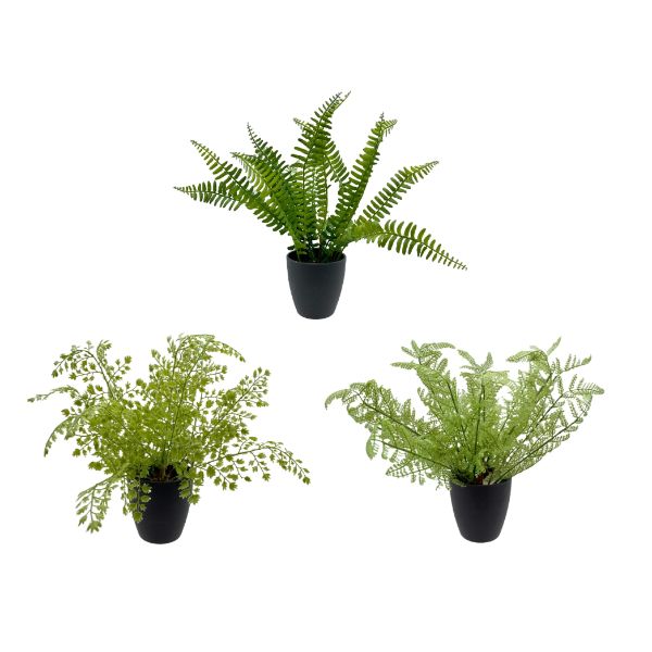Artificial Real Touch Greenery In Pot - 21cm