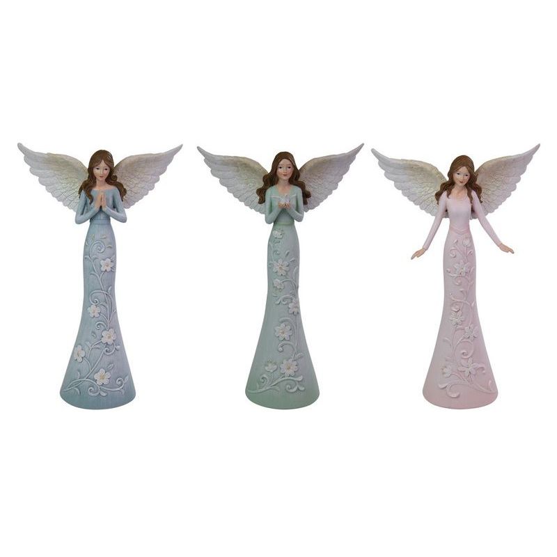 Angel with Floral Dress - 29cm