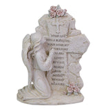 Load image into Gallery viewer, Kneeling Angel Inspirational Plaque - 20cm

