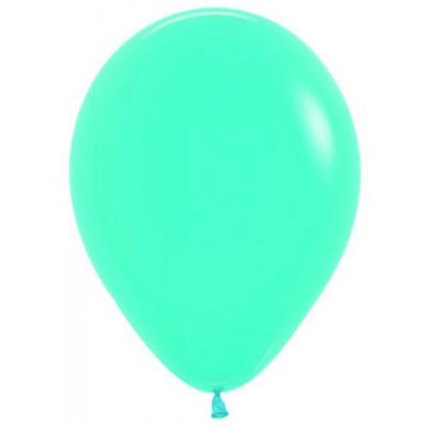 Fashion Caribbean Blue Latex Balloon - 12cm - The Base Warehouse