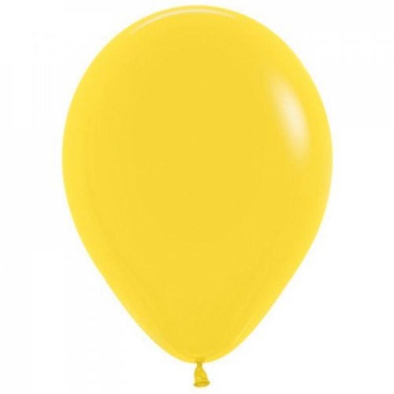 Fashion Yellow Decrotex Balloon - 12cm