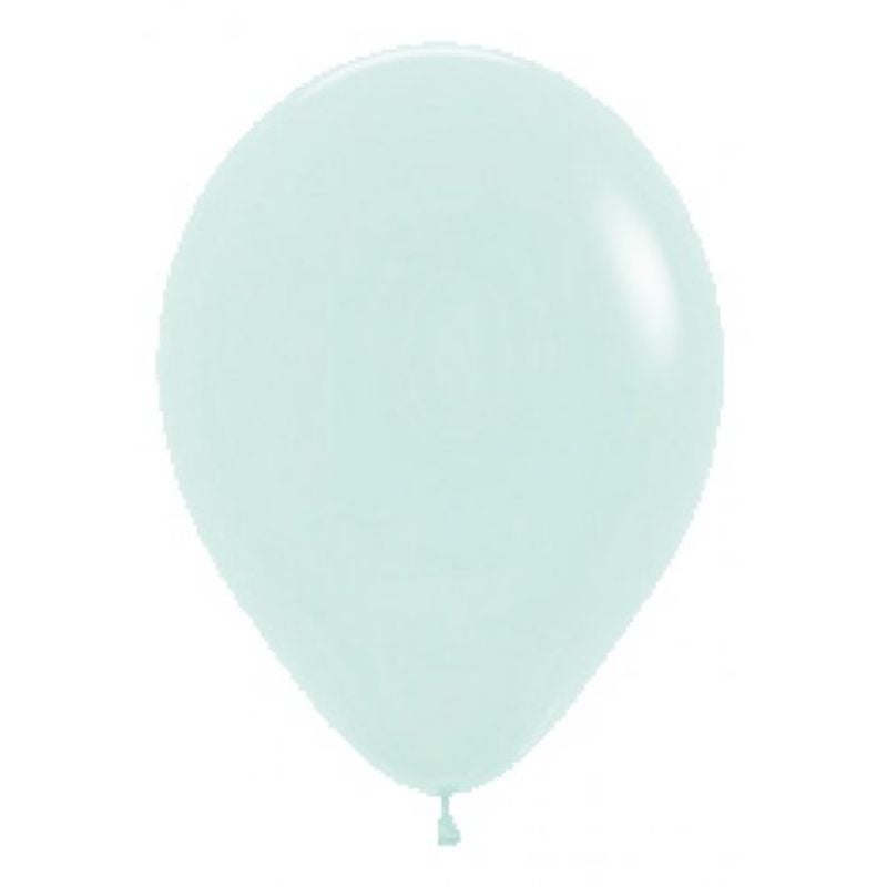 Matte Pastel Green Sempertex Balloon - 30cm