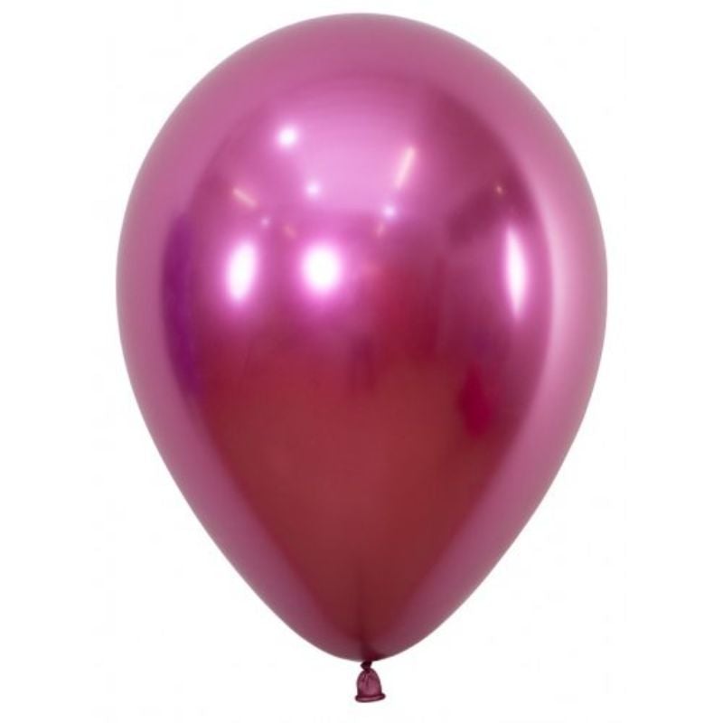 12 Pack Reflex Fuchsia Sempertex Balloons - 30cm