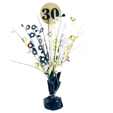Load image into Gallery viewer, 30 Black &amp; Gold Centrepiece Weight - 165g
