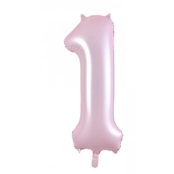 Matt Pastel Pink #1 Decrotex Foil Balloon - 86.36cm