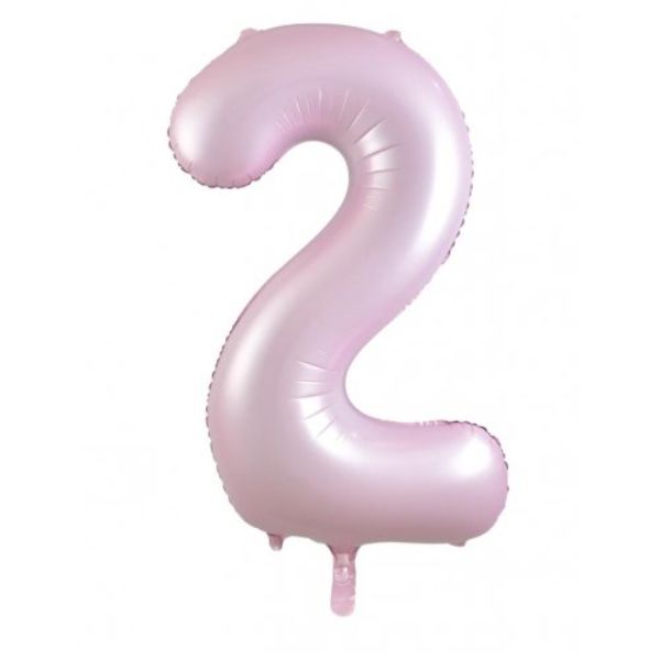 Matt Pastel Pink #2 Decrotex Foil Balloon - 86.36cm