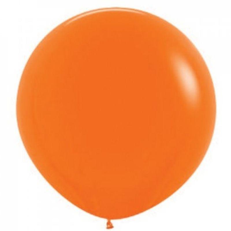 3 Pack Fashion Orange Sempertex Balloons - 90cm