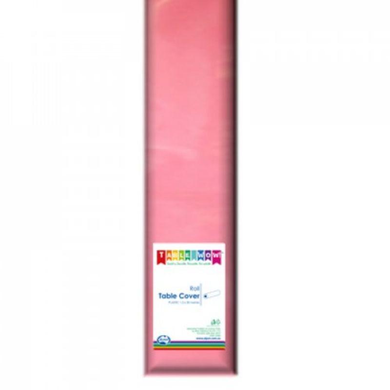Light Pink Tablecover Roll - 1.2m x 30m