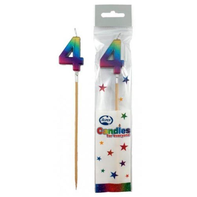 Metallic Rainbow #4 on Stick - The Base Warehouse