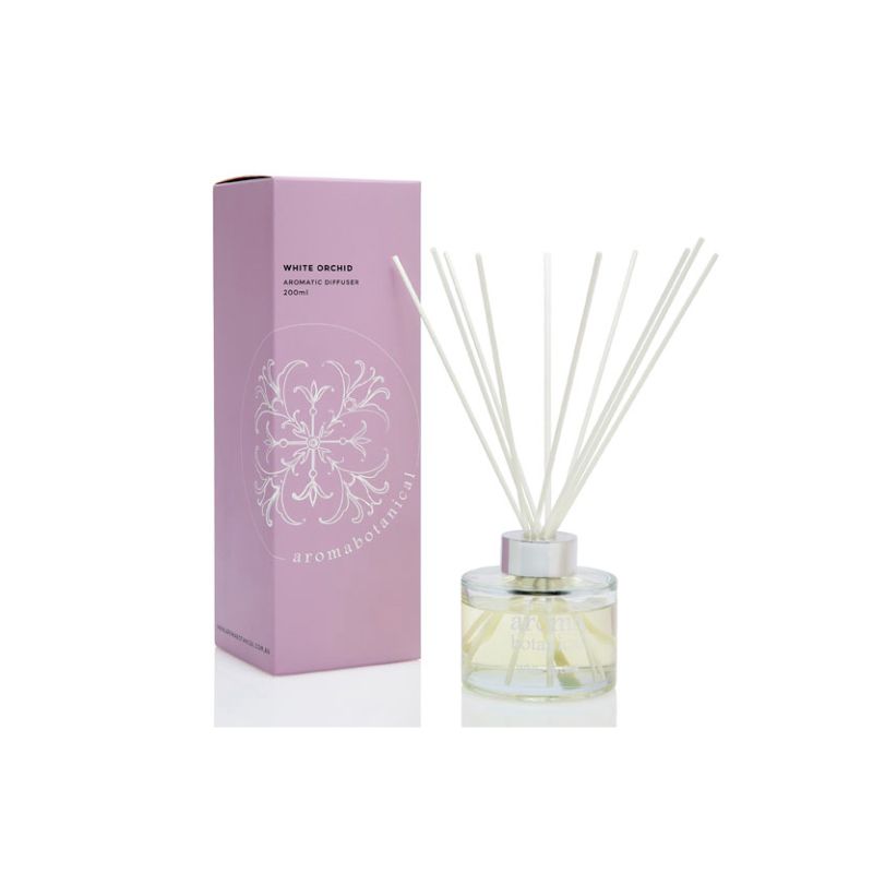 Aromabotanical White Orchid Aromatic Reed Diffuser - 200ml
