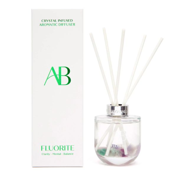 Fluorite Crystal Infused Aromatic Diffuser - 200ml