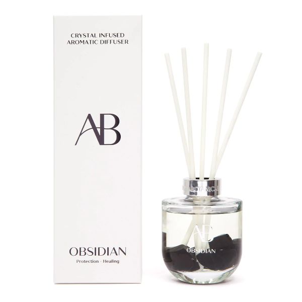 Obsidian Crystal Infused Aromatic Diffuser - 200ml