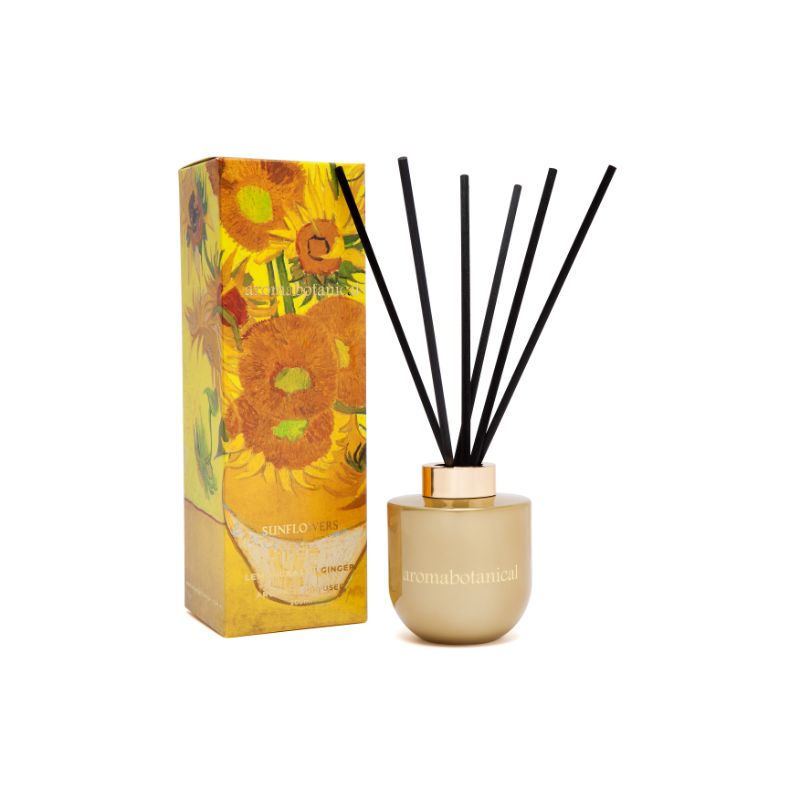 Aromabotanical Masters Sunflower Lemongrass & Ginger Aromatic Reed Diffuser - 200ml