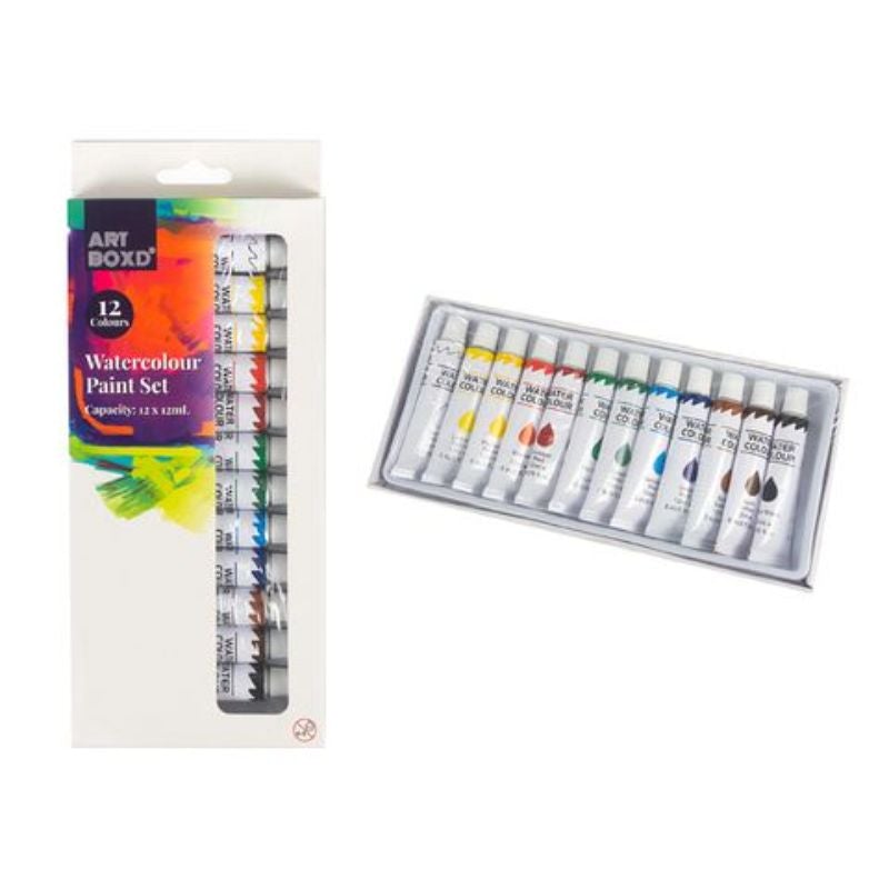 12ML WATERCOLOUR PAINT TUBE/12 [48/6]