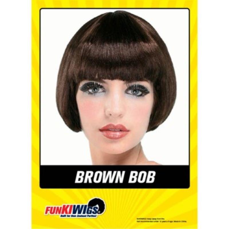 Womens Brown Bob Wig