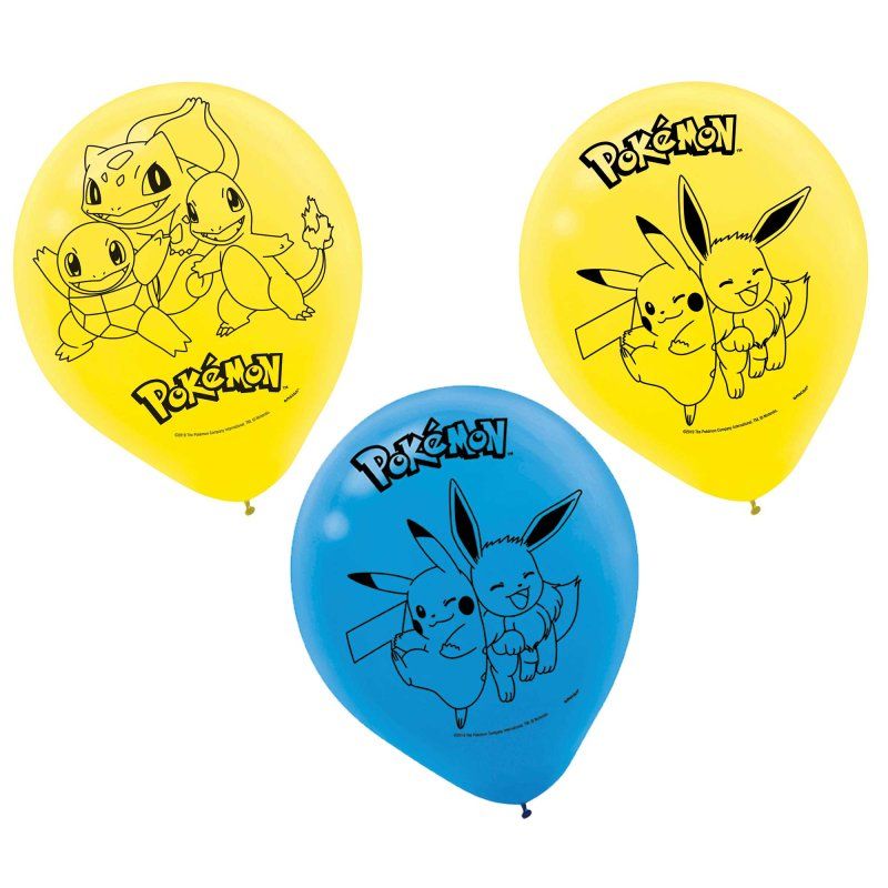 Pokemon Classic Latex Balloons - 30cm