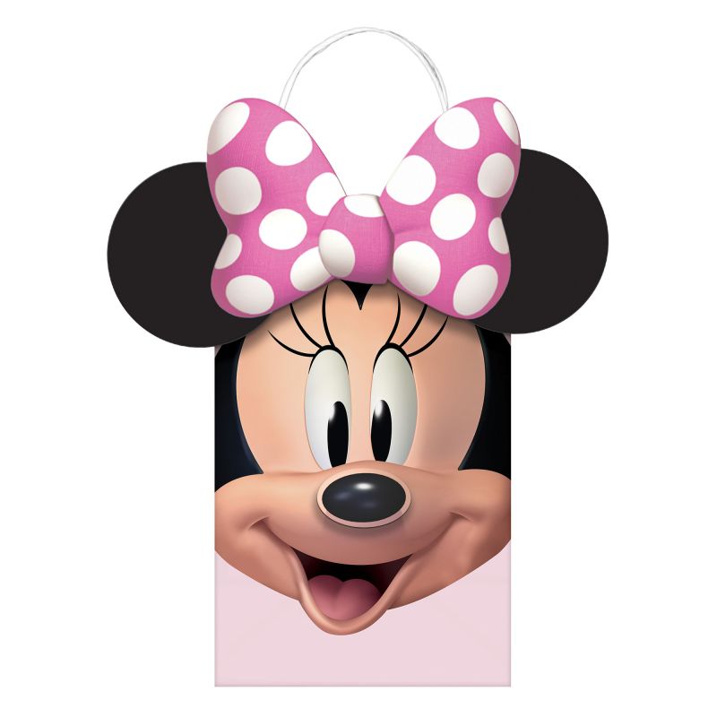 8 Pack Minnie Mouse Forever Create Your Own Paper Kraft Bags