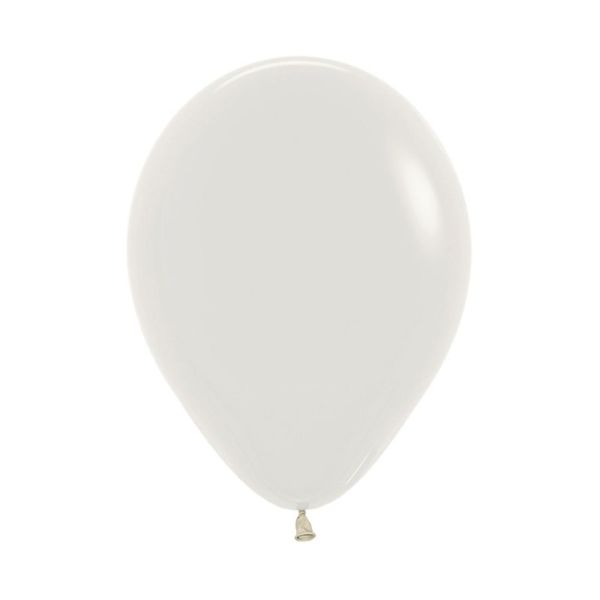 25 Pack Pastel Dusk Cream Balloons - 30cm