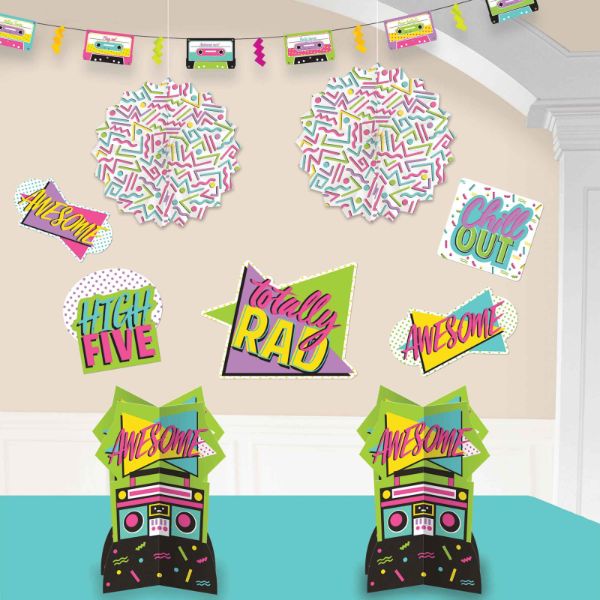 Awesome Party 80s Room Decorating Kit