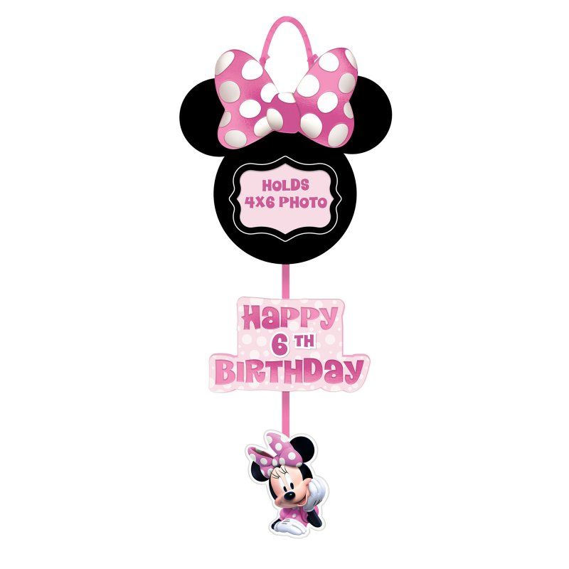 Minnie Mouse Forever Customisable Photo Hanging Sign