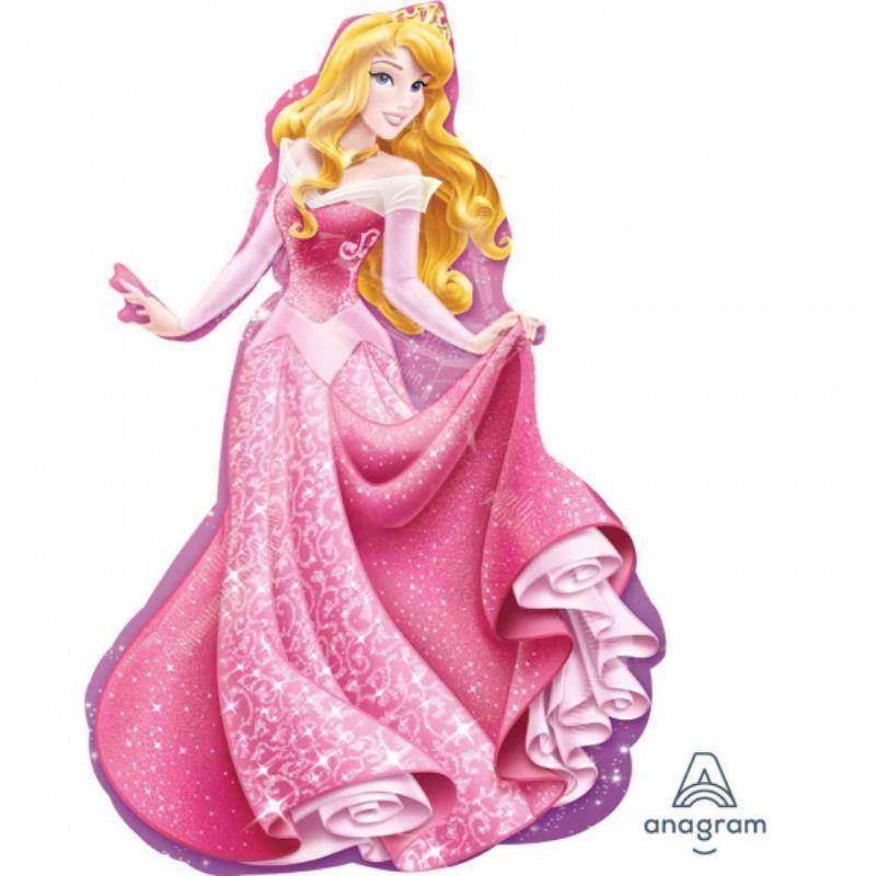 SuperShape XL Disney Princess Sleeping Beauty Foil Balloon - 58cm x 86cm - The Base Warehouse