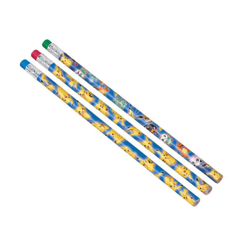 8 Pack Pokemon Classic Pencils