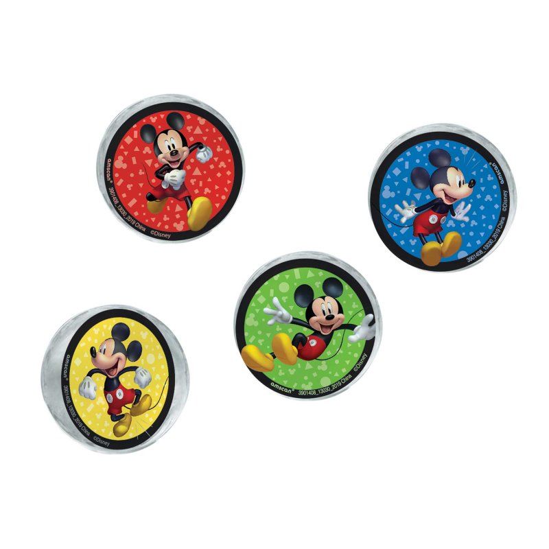 4 Pack Mickey Mouse Forever Bounce Balls Favor - 54mm