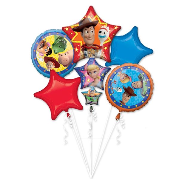 5 Pack Toy Story Bouquet Balloon - 45cm