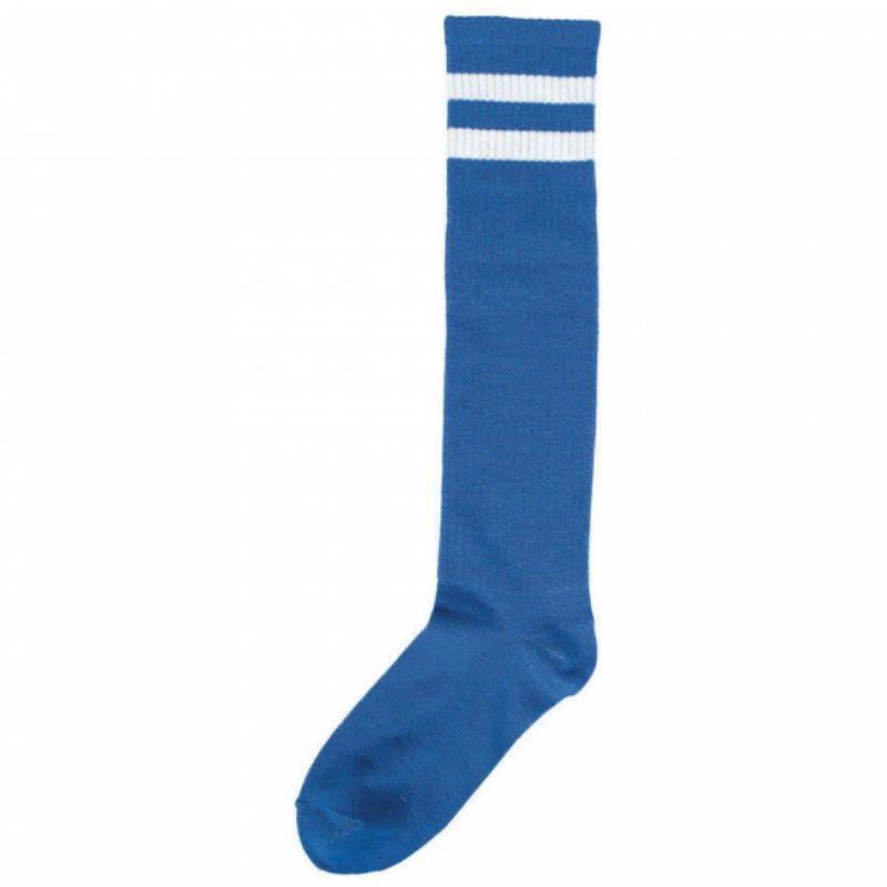 Blue Striped Knee Socks