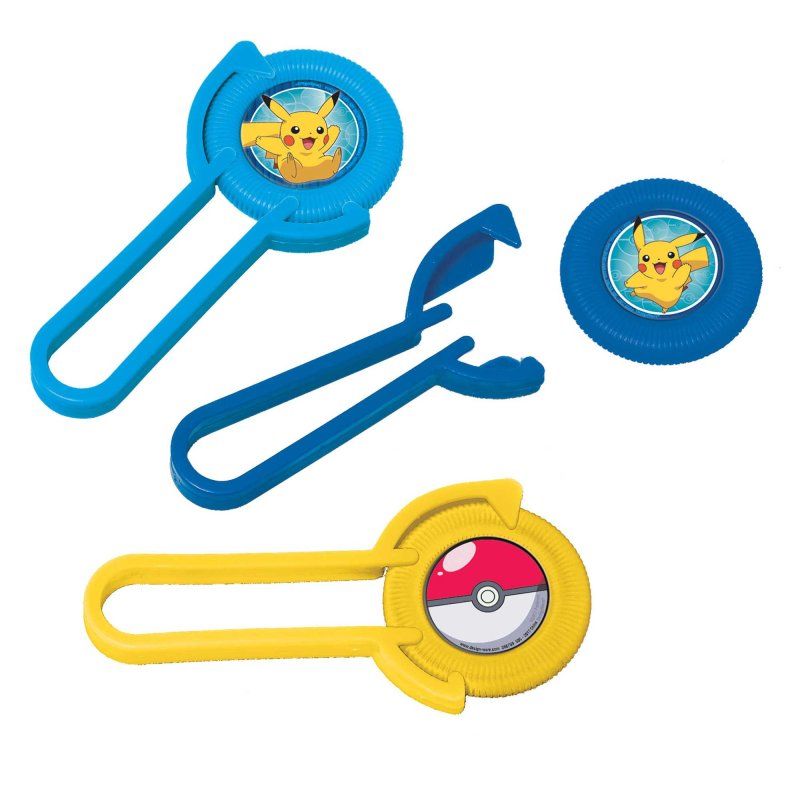 12 Pack Pokemon Core Mini Disc Shooter Favor