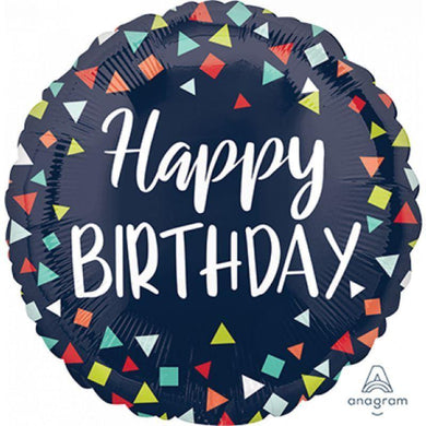Happy Birthday Reason to Celebrate Foil Balloon - 45cm - The Base Warehouse