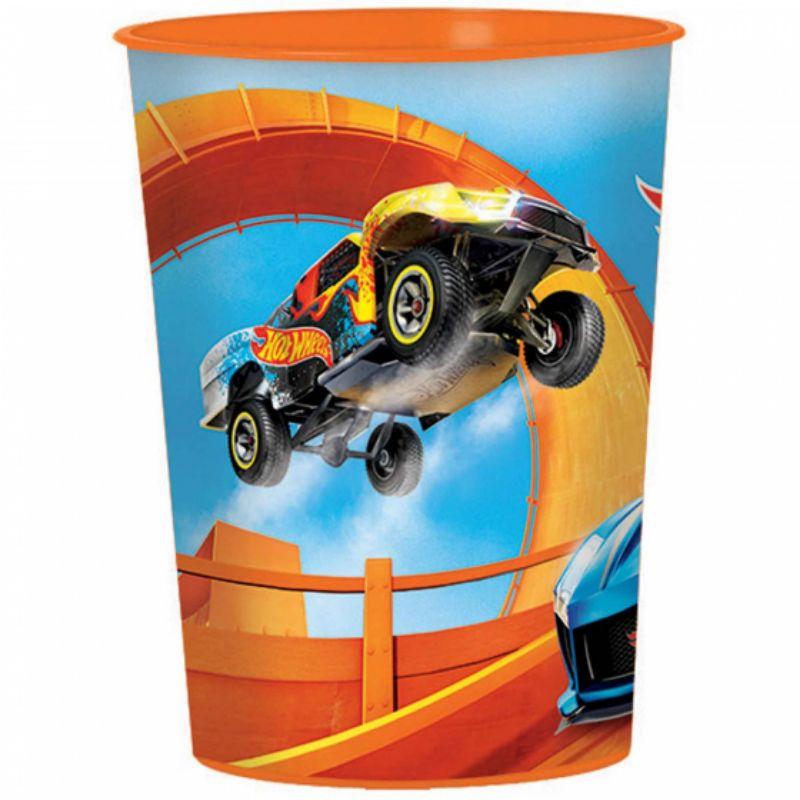 Hot Wheels Wild Racer Plastic Favor Cup - 473ml