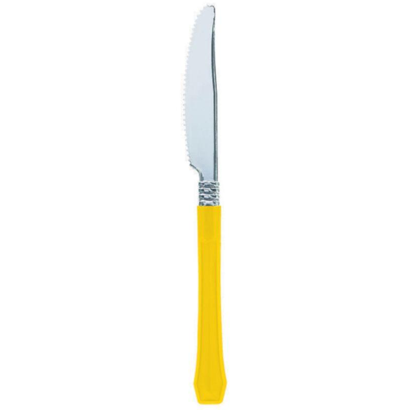 20 Pack Premium Classic Choice Yellow Sunshine Knives
