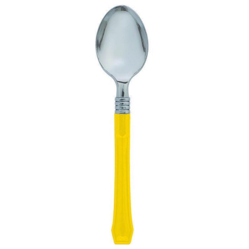 20 Pack Premium Classic Choice Yellow Sunshine Spoons