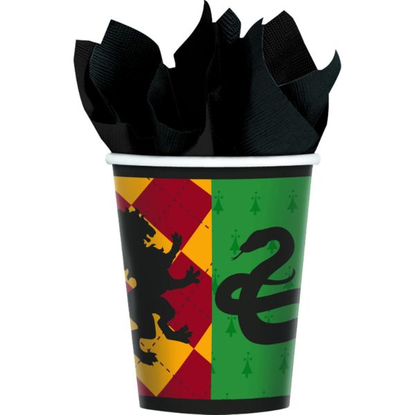 8 Pack Harry Potter Cups - 266ml