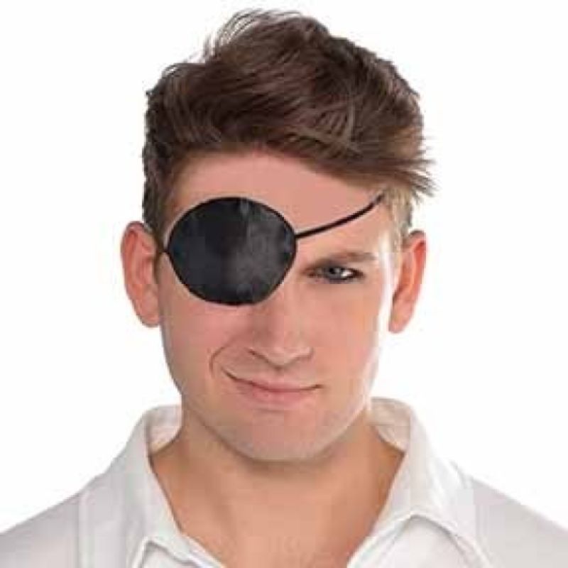 Pirate Black Eye Patch - Child Size 3+