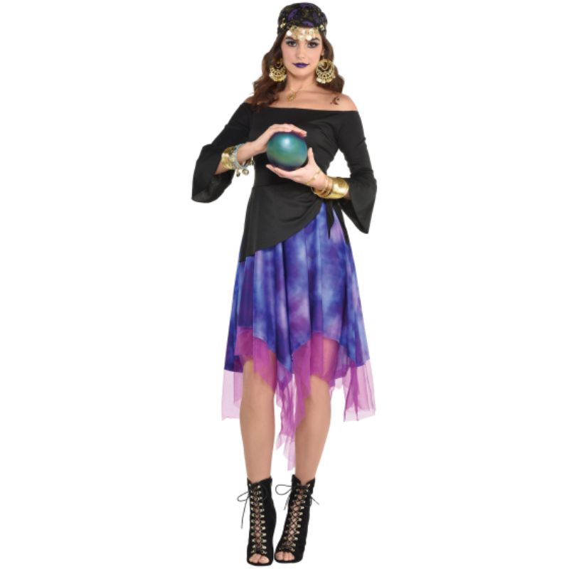 Fortune Teller High Low Dress - Adult Size