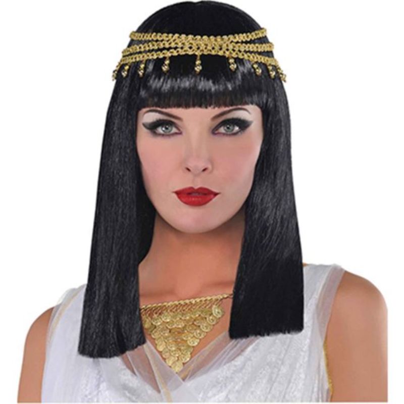 Gods & Goddesses Egyptian Queen Wig - Adult Size