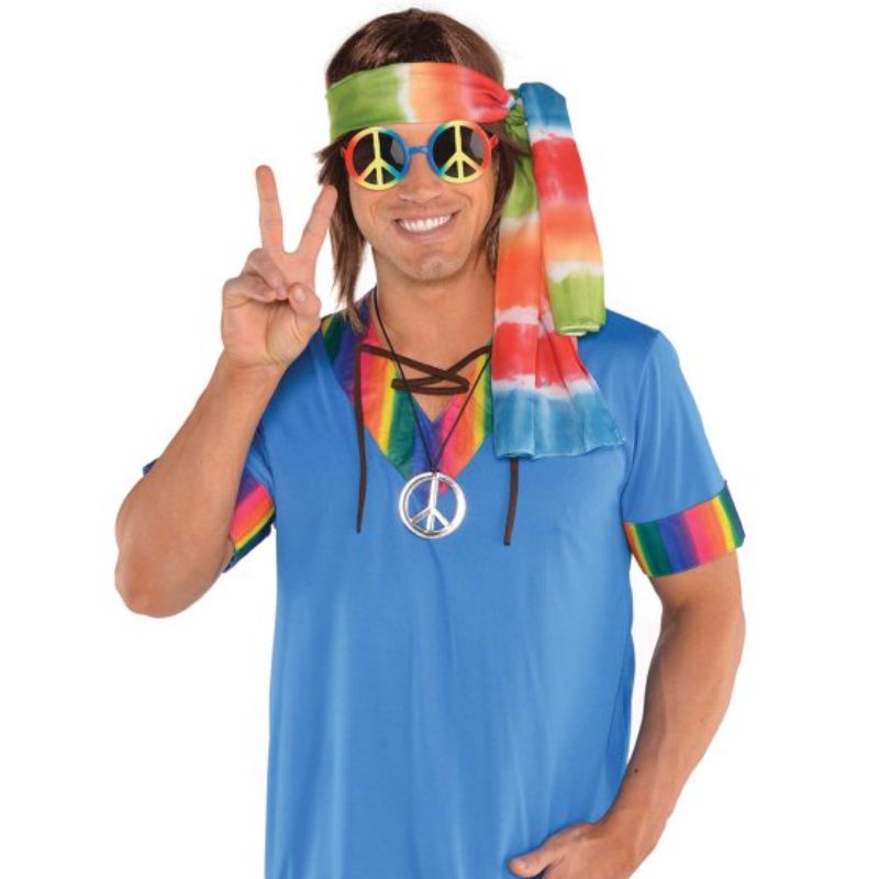 60s Hippie Costume Kit - Adult Size