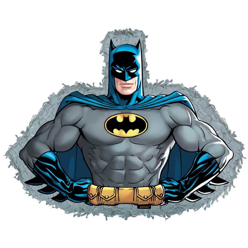 Batman Heroes Unite 2D Shape Pinata - 40cm x 45cm