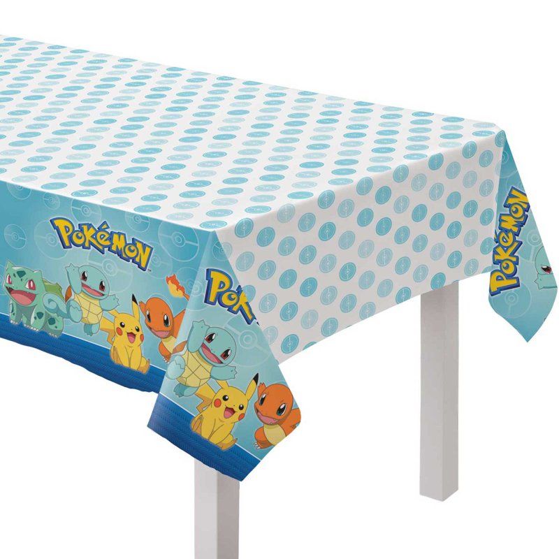 Pokemon Classic Paper Table Cover - 137cm x 243cm