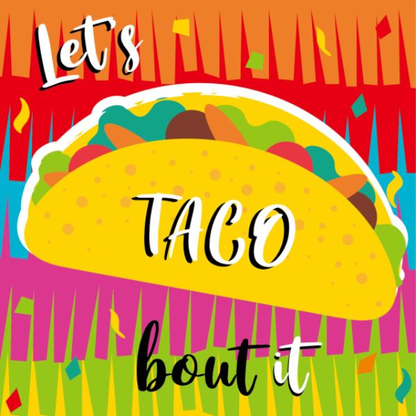 16 Pack Fiesta Taco Bout a Party Lunch Napkins
