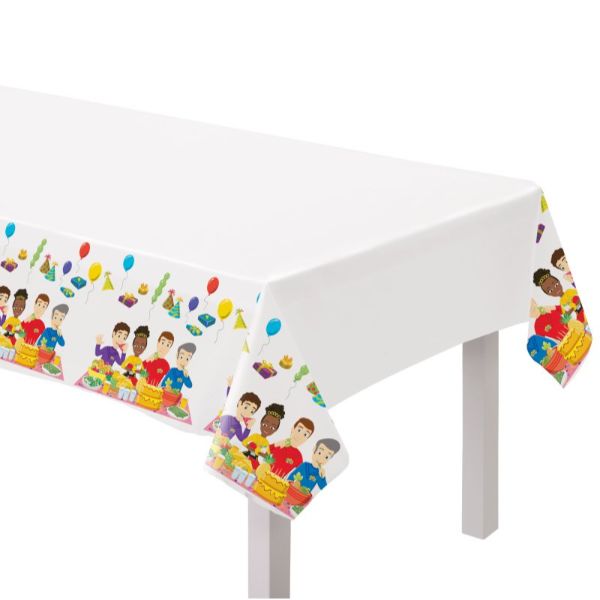 The Wiggles Party Paper Tablecover - 134cm x 243cm